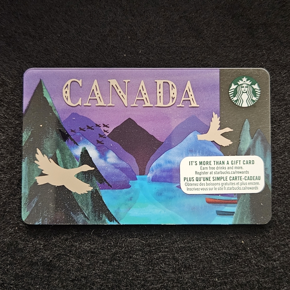 Starbucks Card - Canada 2015 - Plastic